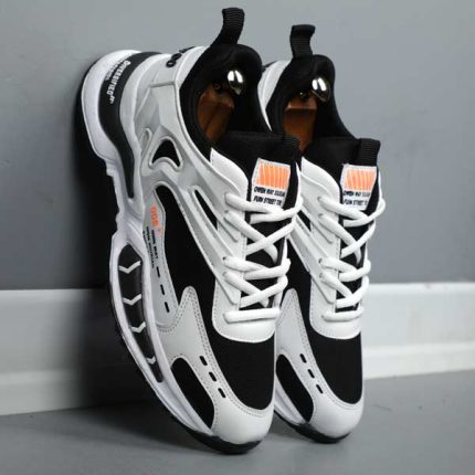 کتونی مردانه ترند سفید مشکی A700 کدP